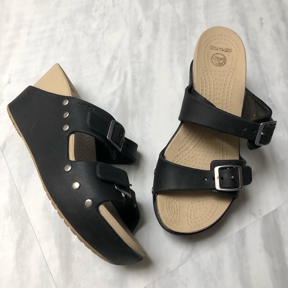 CROCS Shoes - Crocs Wedge 7